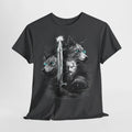 Wikinger T-Shirt – Nordischer Krieger mit Schwert & Wölfen