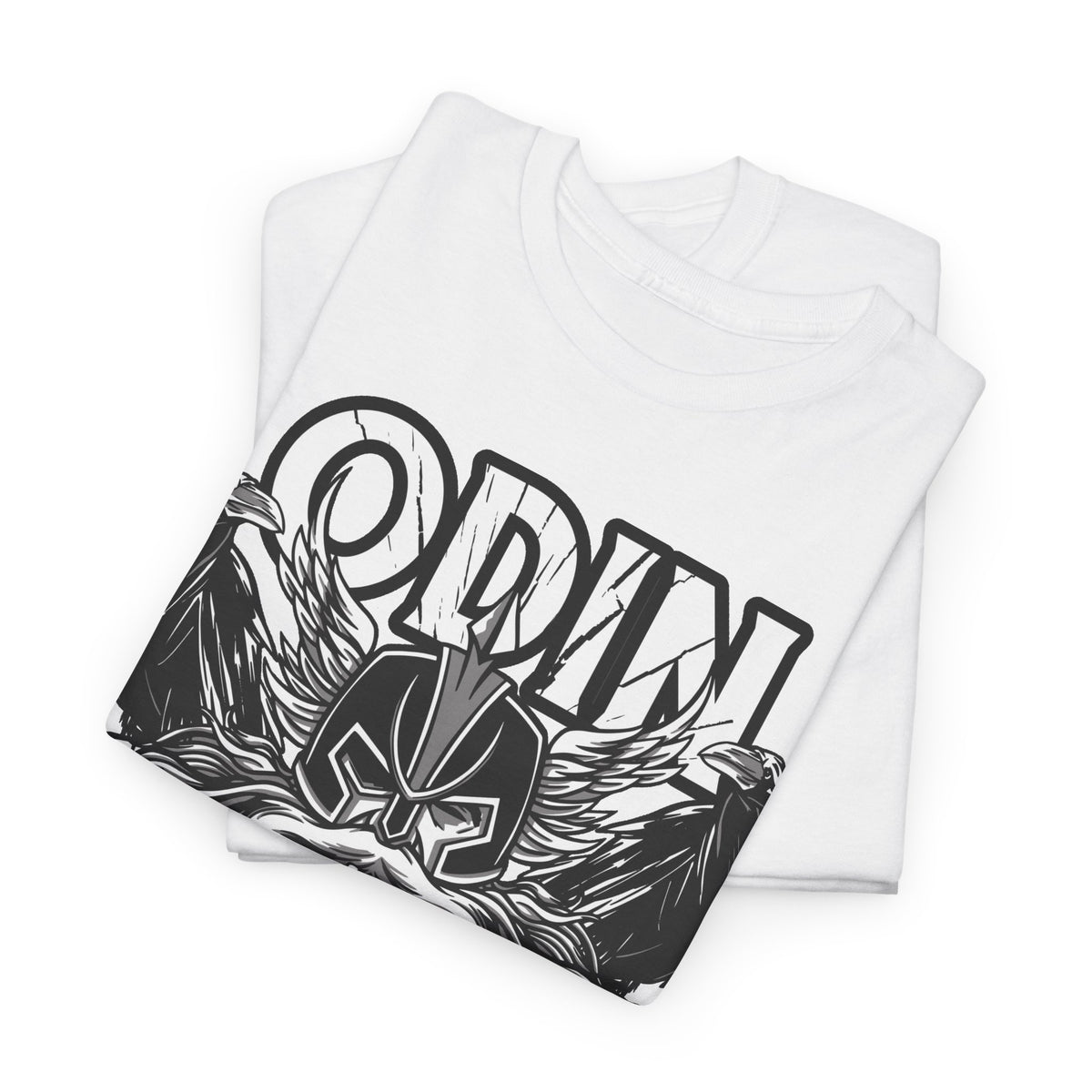 Odin Valhalla T-Shirt Unisex | Hugin & Munin Raben Viking Graphic Shirt