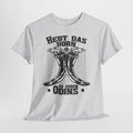 Hebt das Horn zu Ehren Odins T-Shirt Unisex | Viking Met Graphic Shirt