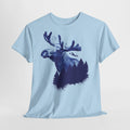 Elch T-Shirt Unisex | König der Wälder Skandinavischer Fichtenwald Graphic Shirt