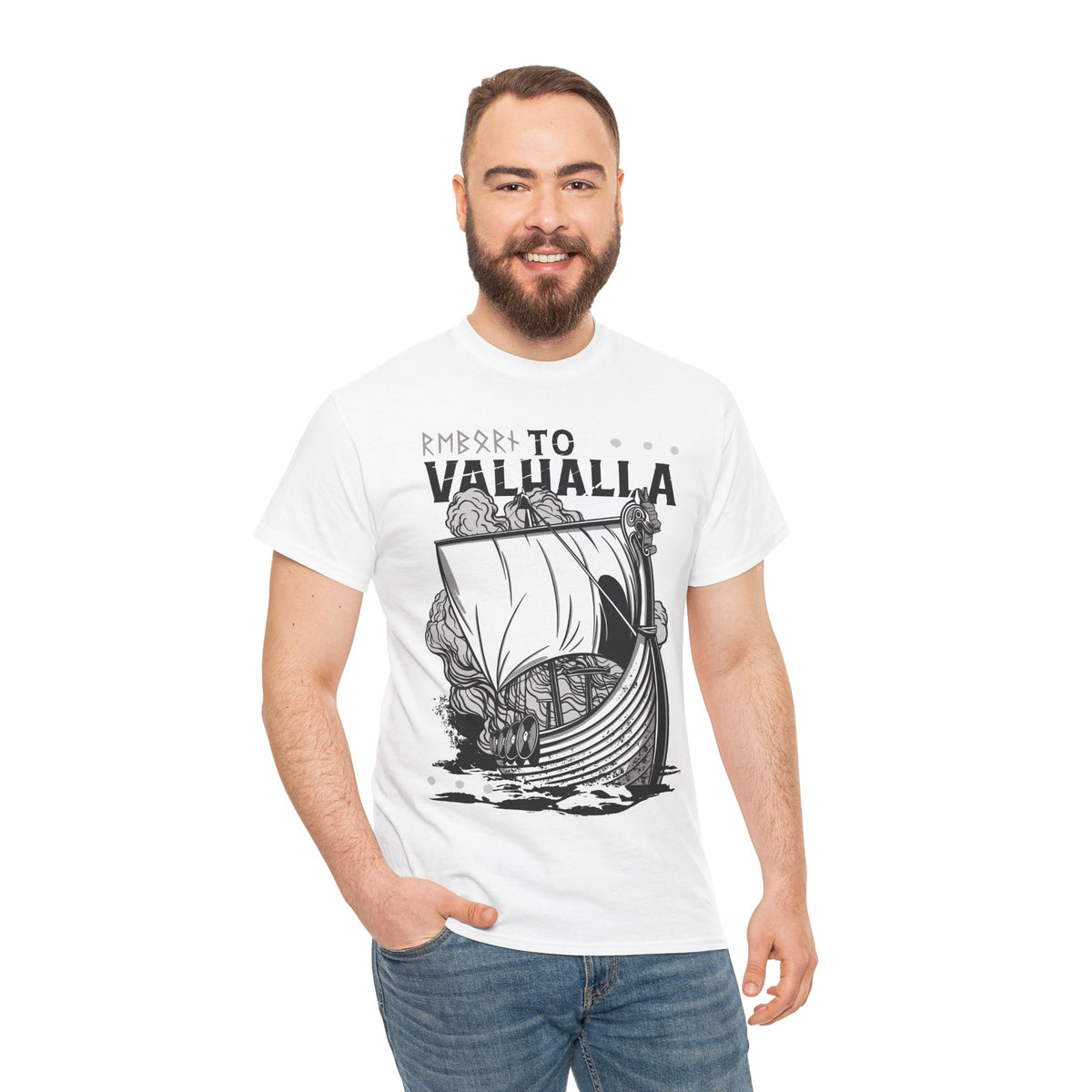 To Valhalla T-Shirt Unisex | Nordisches Wikinger Graphic Shirt