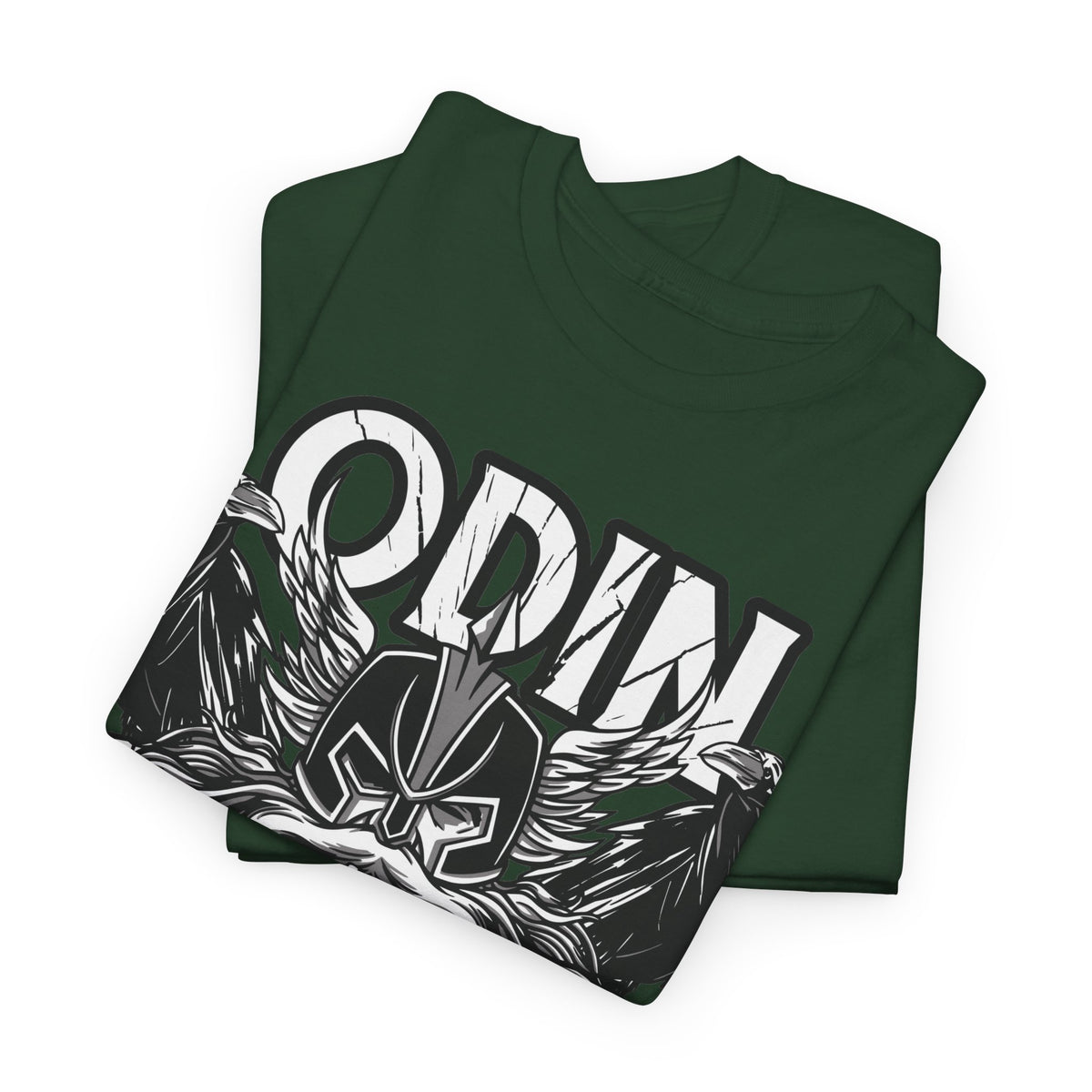 Odin Valhalla T-Shirt Unisex | Hugin & Munin Raben Viking Graphic Shirt