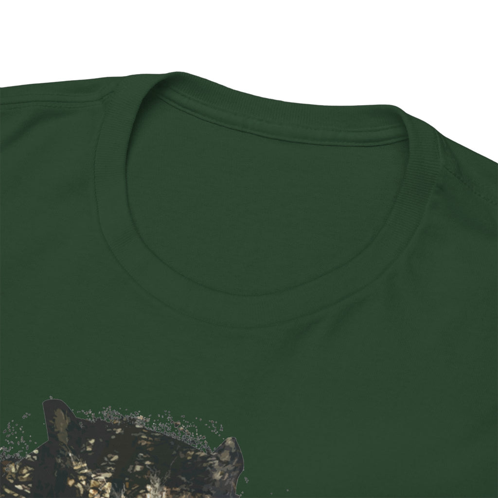 Shadows of the Forest Unisex  T-Shirt – Nordisches Natur-T-Shirt mit Eulen und Wolf Motiv