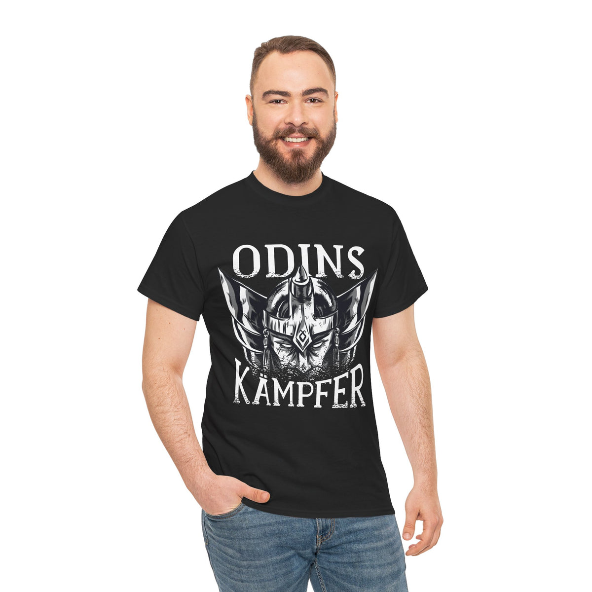 Odins Kämpfer T-Shirt Unisex | Wikinger Krieger Nordisch Graphic Shirt