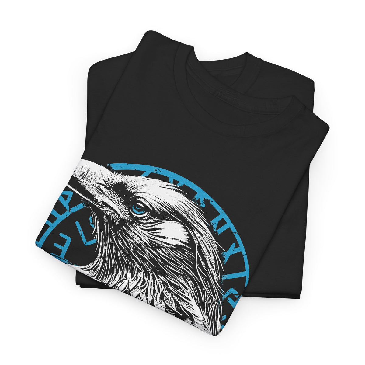 Odins Raben Vegvisir T-Shirt: Wikinger Shirt Unisex, Viking Raven Shirt