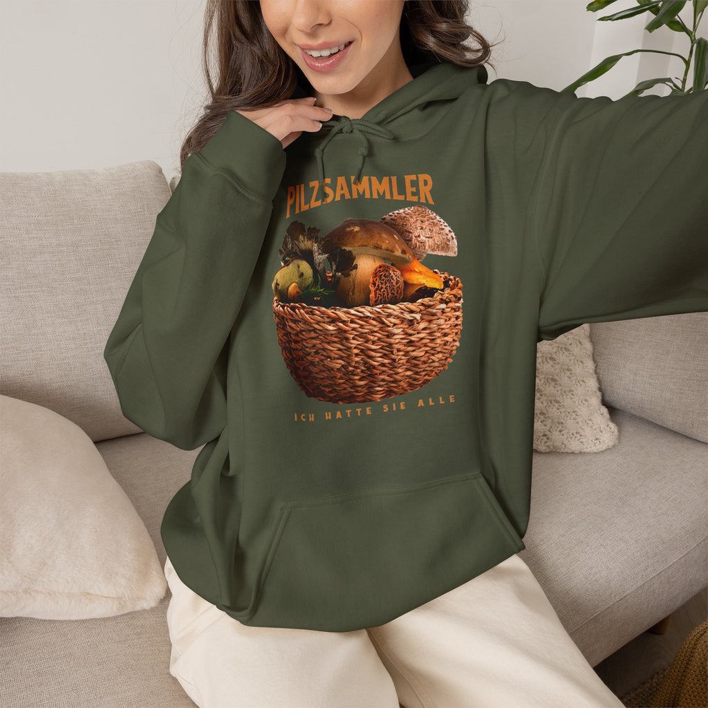 PILZSAMMLER – Ich hatte sie alle | Unisex Hoodie / Pullover