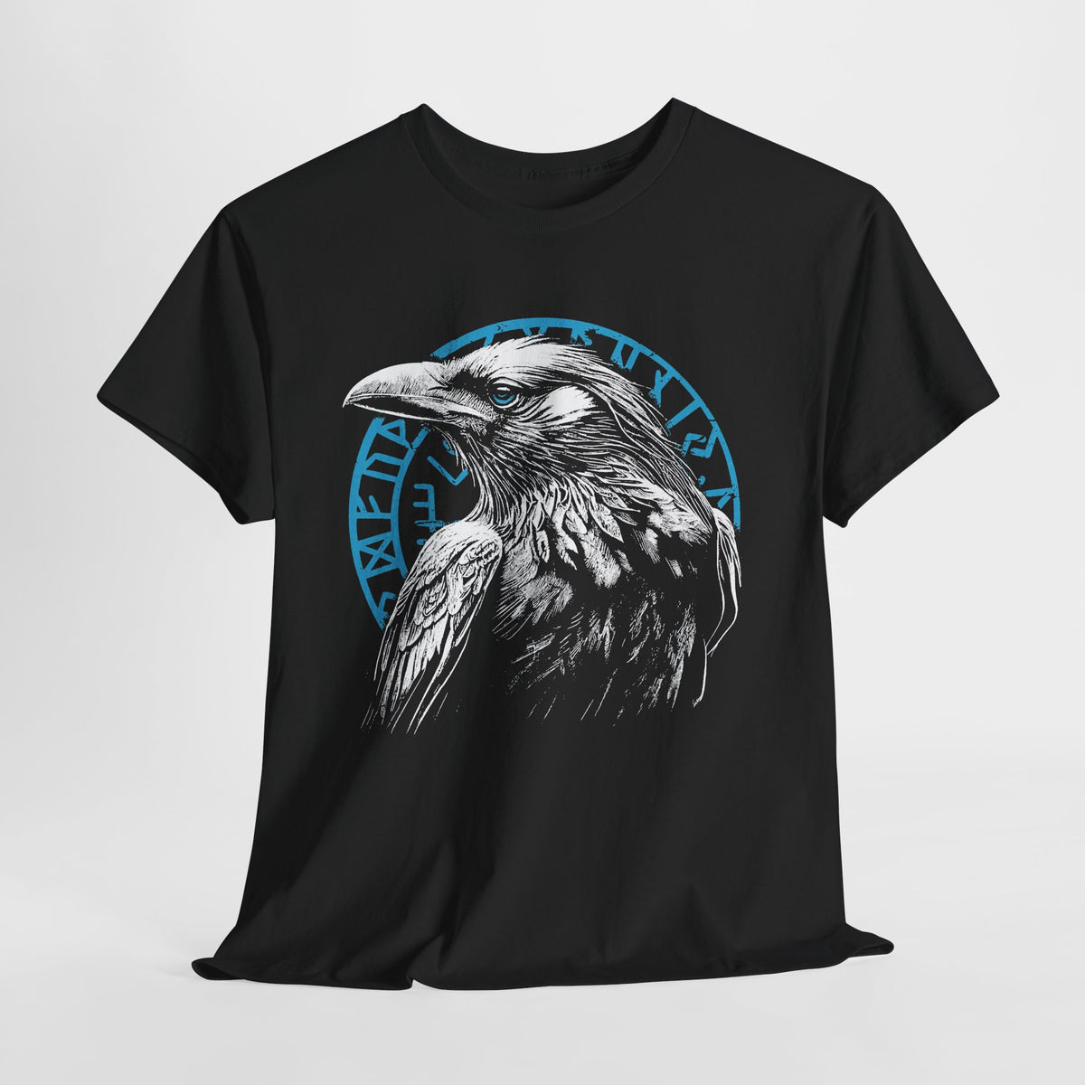 Odins Raben Vegvisir T-Shirt: Wikinger Shirt Unisex, Viking Raven Shirt