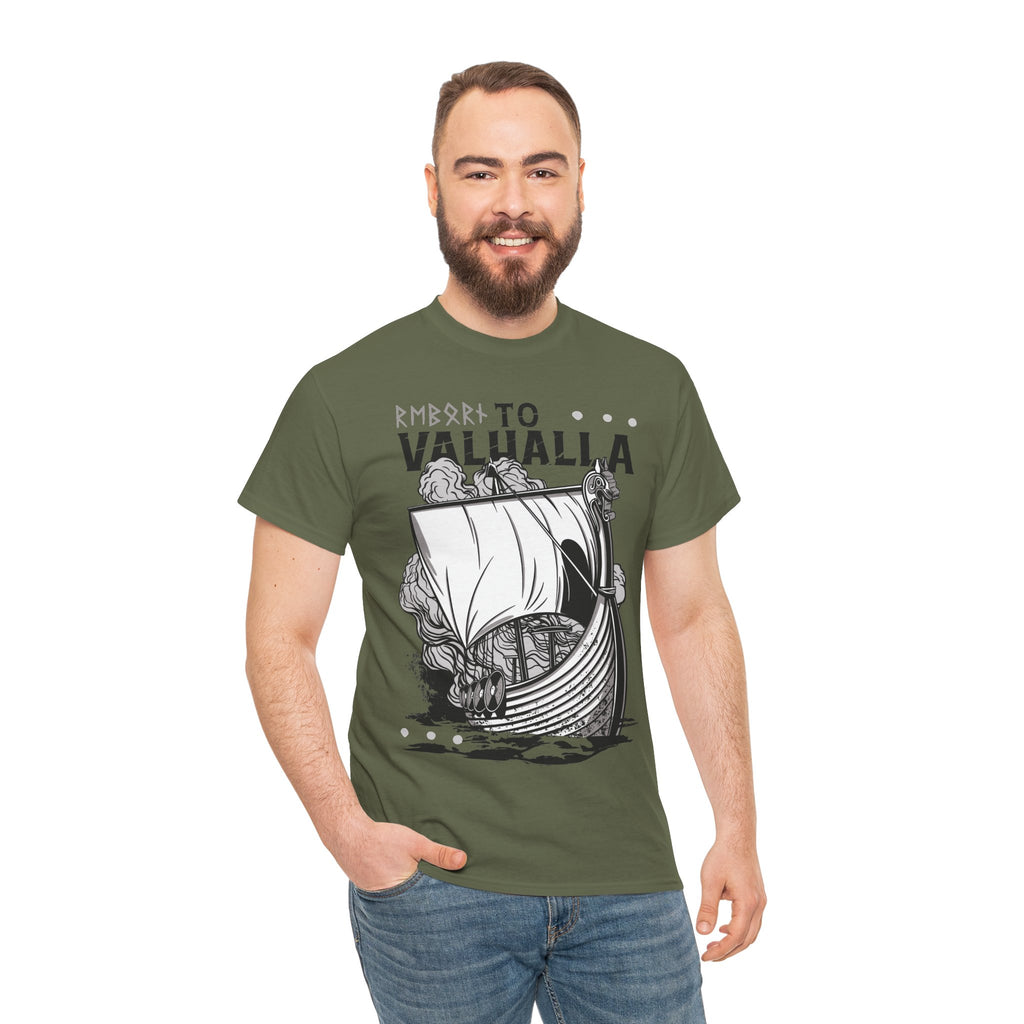 To Valhalla T-Shirt Unisex | Nordisches Wikinger Graphic Shirt
