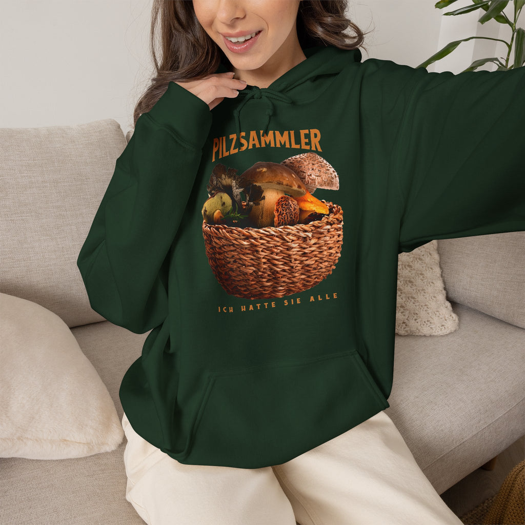 PILZSAMMLER – Ich hatte sie alle | Unisex Hoodie / Pullover