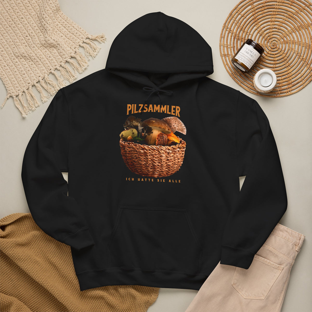 PILZSAMMLER – Ich hatte sie alle | Unisex Hoodie / Pullover